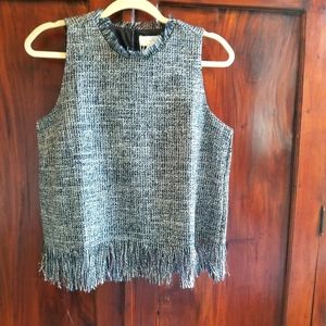 Mud Pie top, medium, navy.